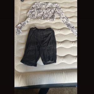 Shorts & shirt